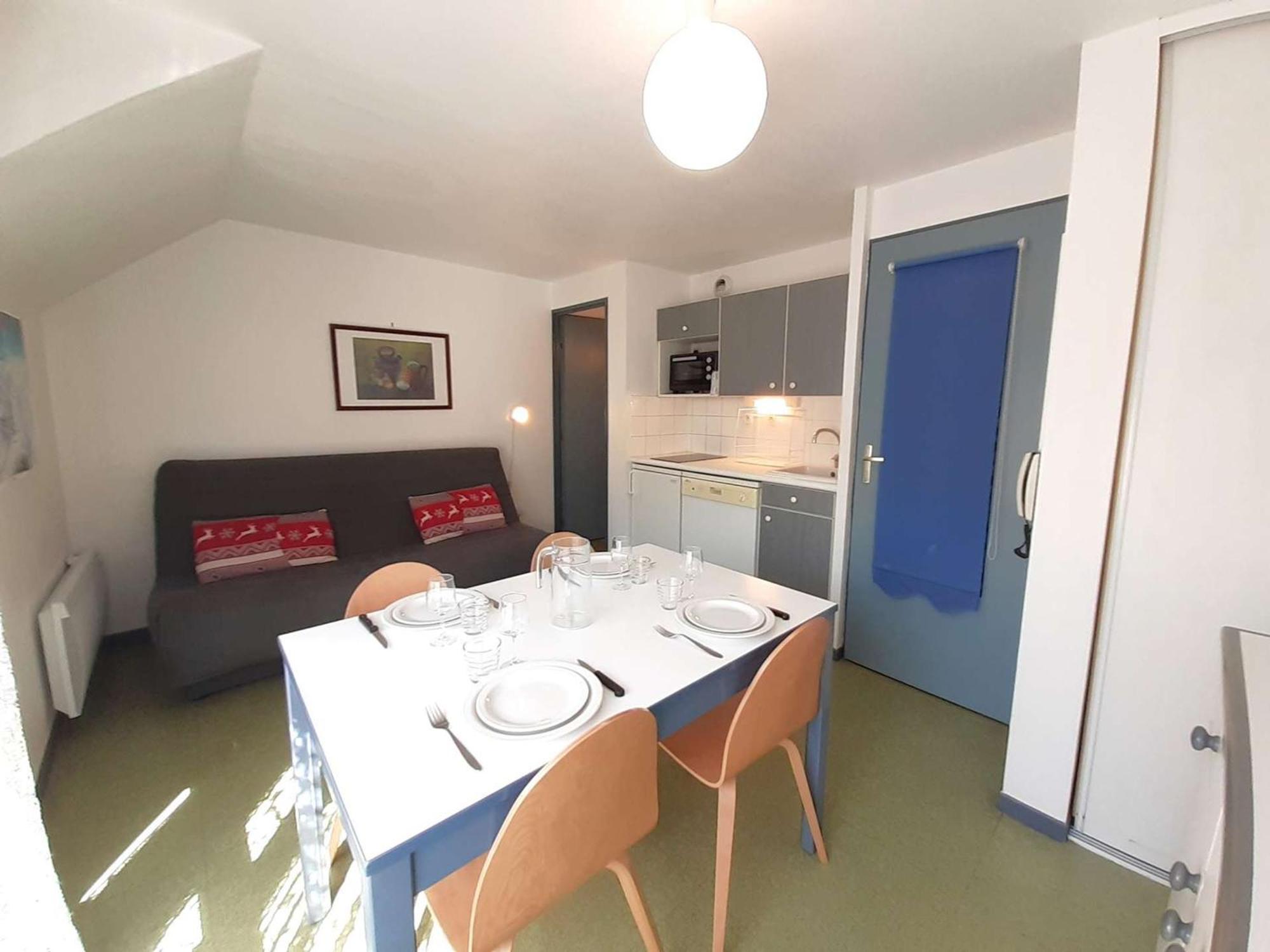 Studio Cosy 4 Pers Avec Balcon, Parking Et Salle De Musculation A St Lary Soulan - Fr-1-457-270 Saint-Lary-Soulan Exteriör bild