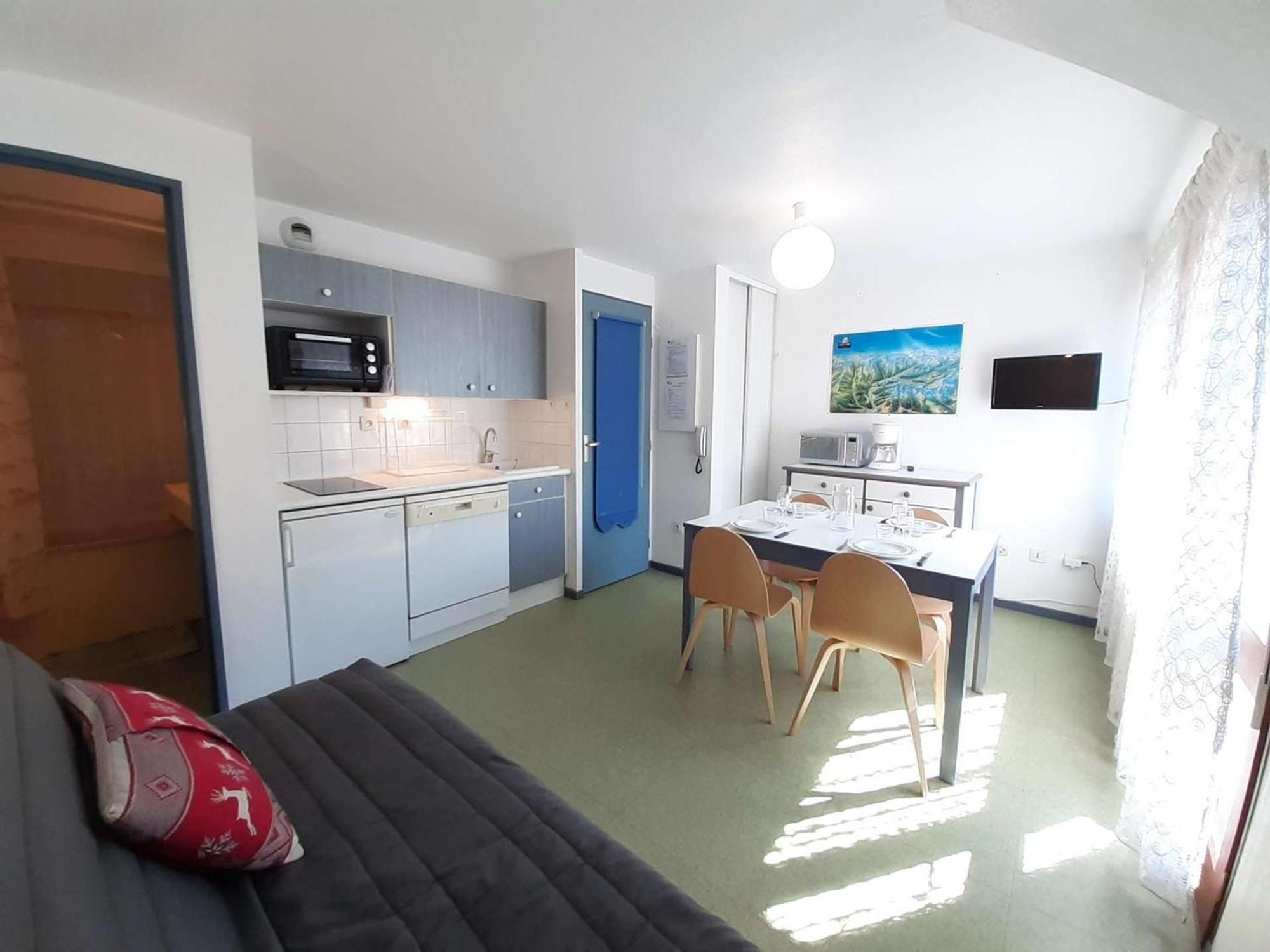 Studio Cosy 4 Pers Avec Balcon, Parking Et Salle De Musculation A St Lary Soulan - Fr-1-457-270 Saint-Lary-Soulan Exteriör bild