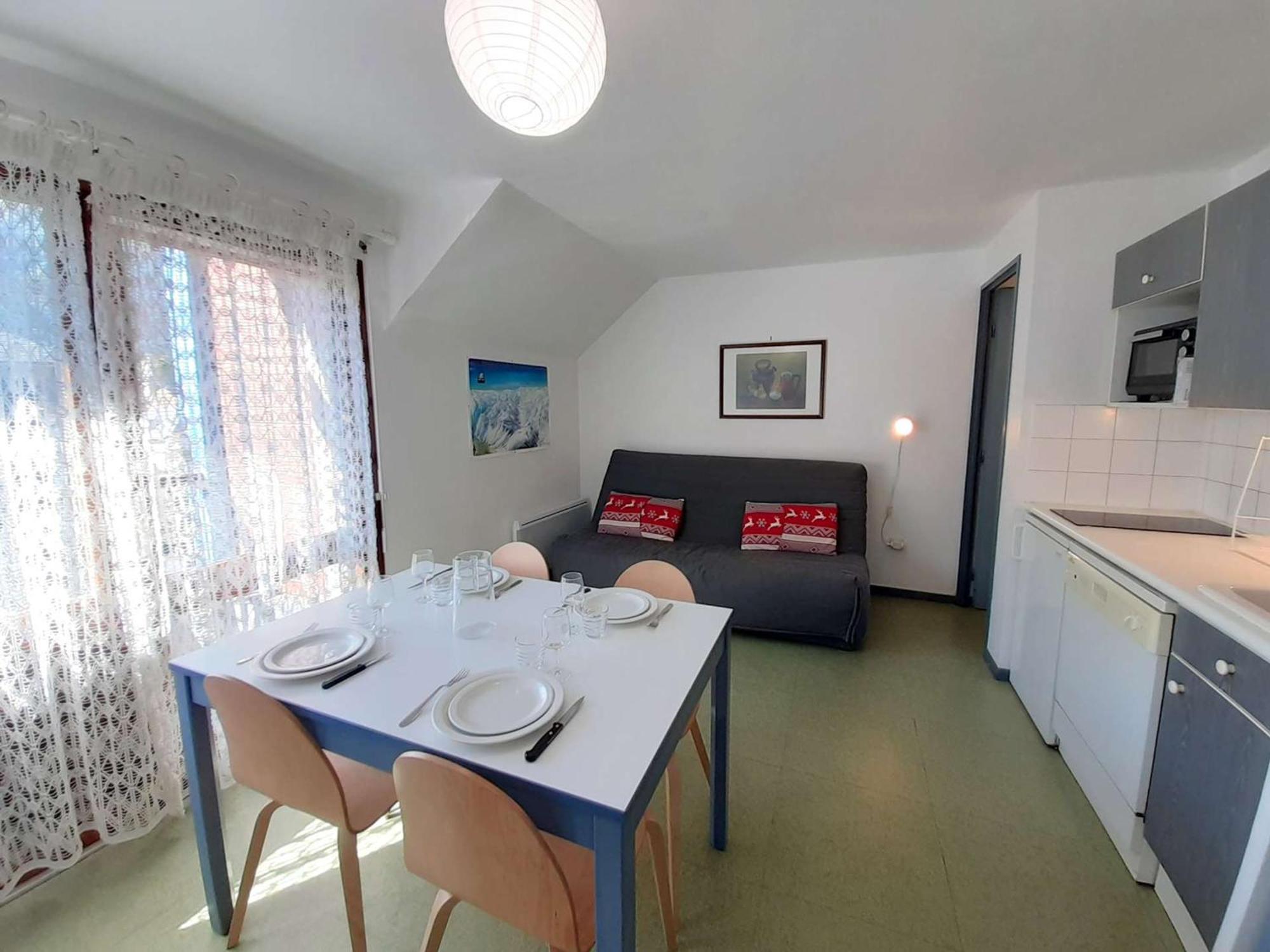 Studio Cosy 4 Pers Avec Balcon, Parking Et Salle De Musculation A St Lary Soulan - Fr-1-457-270 Saint-Lary-Soulan Exteriör bild